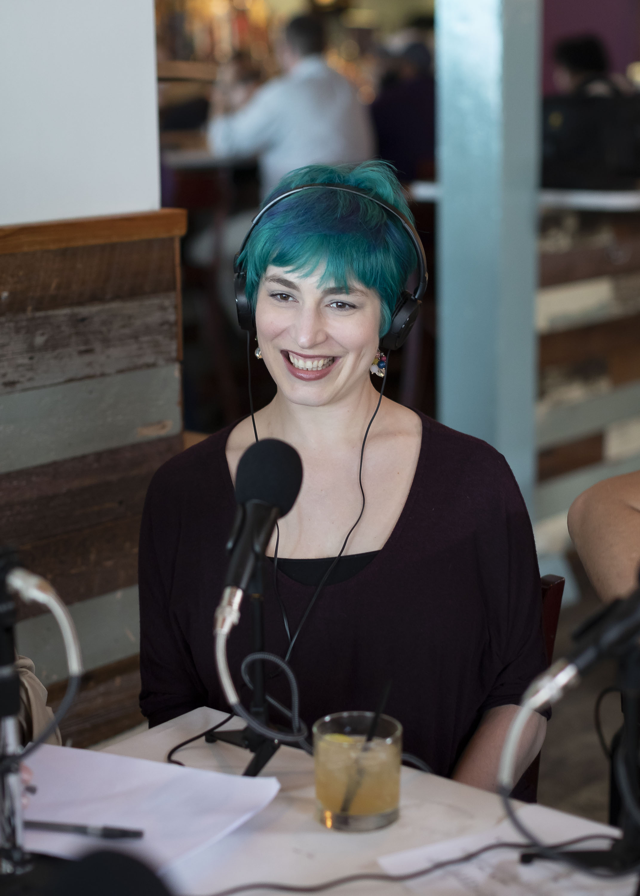 Meryl Zimmerman, don't let the blue hair fool you Meryl Zimmerman, don't let the blue hair fool you