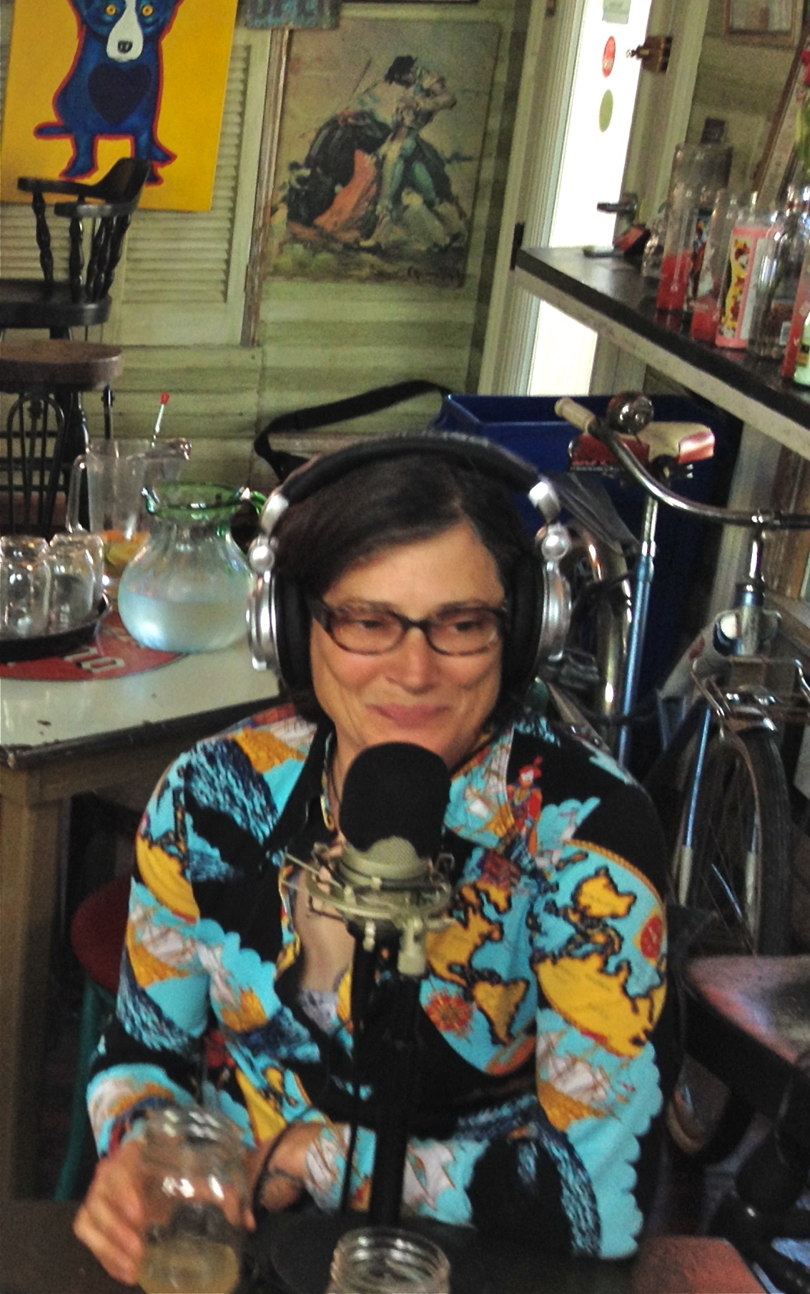 maria levitsky and blue dog