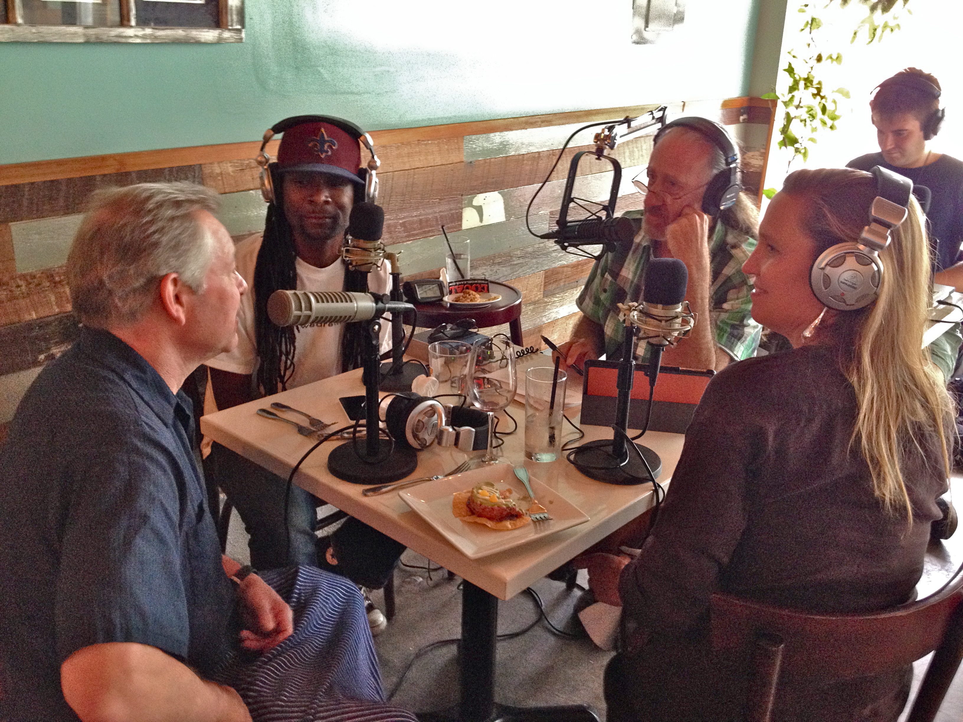chef kevin white, lionel milton, grant morris, vivian norris, graham daponte
